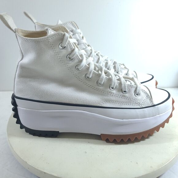 Converse Run Star Hike Platform High Top Chunky Canvas Sneakers Women 9.5 Men 8 - Picture 10 of 16